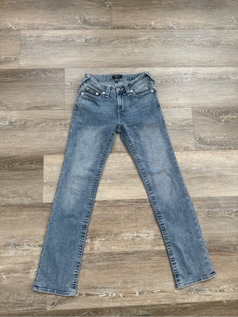 True Religion Women's Light Wash Skinny Jeans - Picture 3 of 4